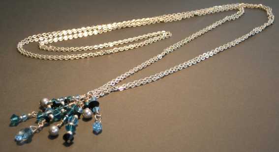 Long Cluster Necklace